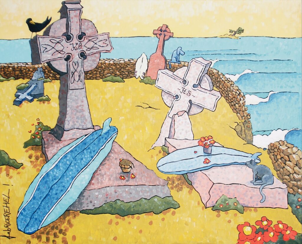 They did stand up (81x100), 2009, Acrylic on canvas, 1270€ 